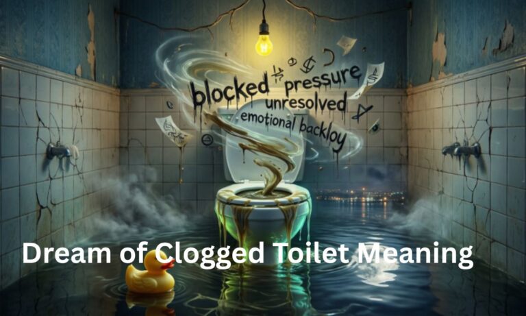 Dream of Clogged Toilet Meaning